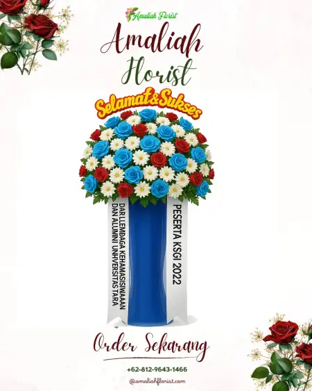 Standing Flowers Gedung Wedding Puncak